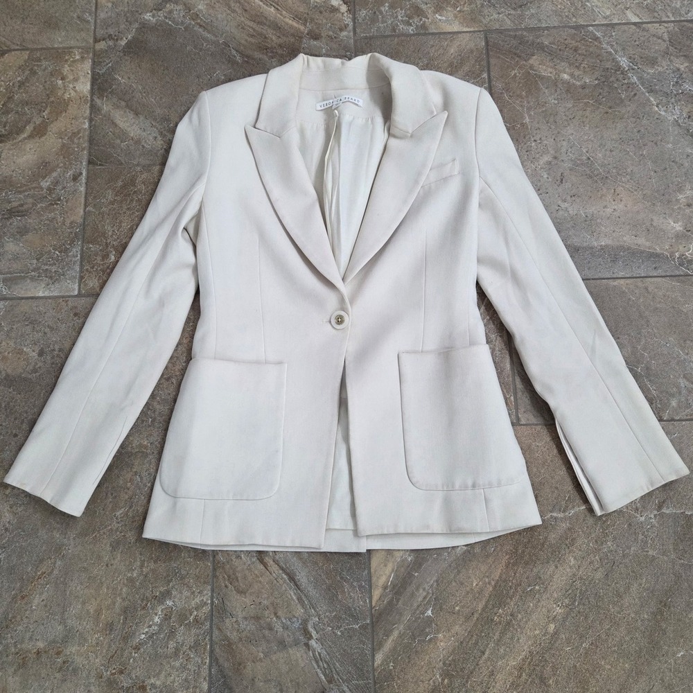 Veronica Beard Womens Rossi Dickey Single Button Blazer Jacket Size 4